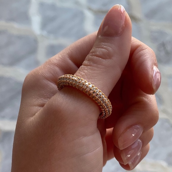 PAVE AMALFI RING - Picture 2 of 4